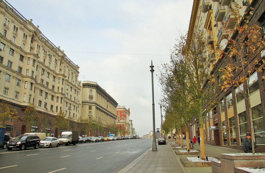 Сергей Собянин осмотрел озелененную Тверскую 7 фото