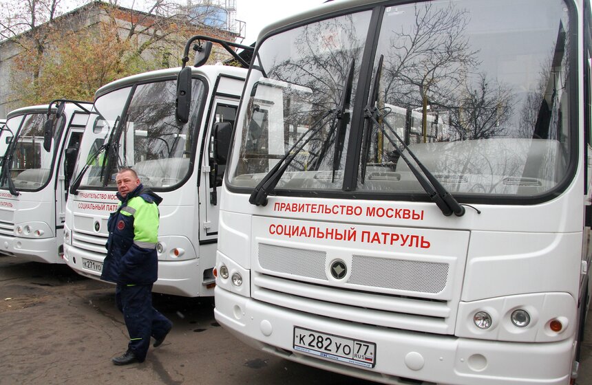 Работа "Социального патруля" в Москве 8 фото