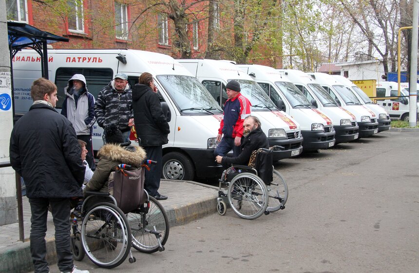 Работа "Социального патруля" в Москве 7 фото