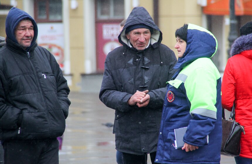 Работа "Социального патруля" в Москве 13 фото