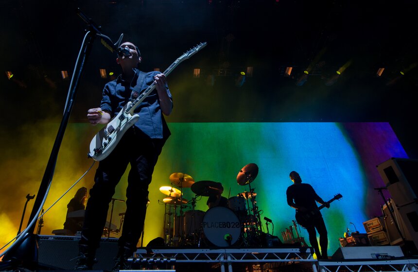Концерт группы Placebo в СК "Олимпийский" 11 фото