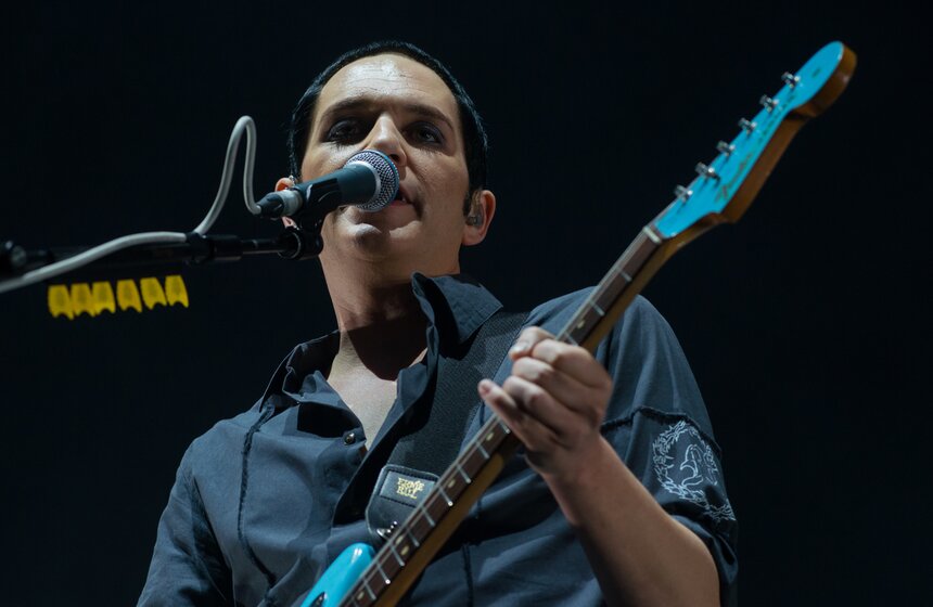 Концерт группы Placebo в СК "Олимпийский" 10 фото