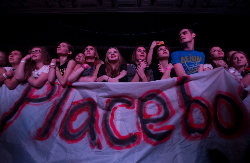 Концерт группы Placebo в СК "Олимпийский" 6 фото