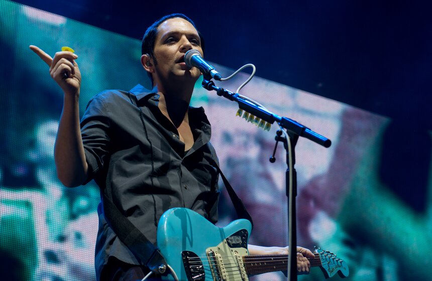 Концерт группы Placebo в СК "Олимпийский" 7 фото