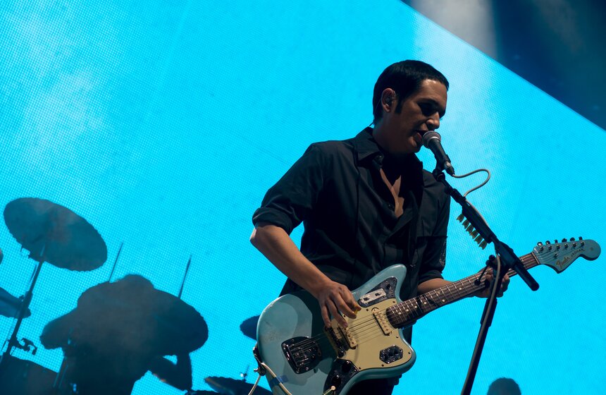 Концерт группы Placebo в СК "Олимпийский" 8 фото