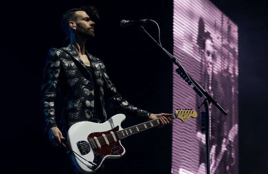 Концерт группы Placebo в СК "Олимпийский" 9 фото