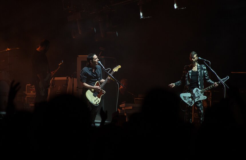 Концерт группы Placebo в СК "Олимпийский" 17 фото