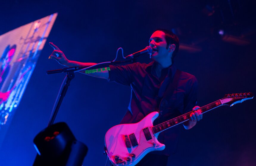 Концерт группы Placebo в СК "Олимпийский" 16 фото