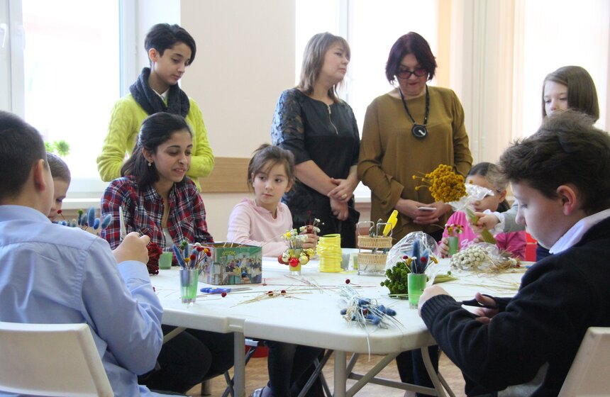 Сергей Собянин посетил центр творчества "На Вадковском" 9 фото