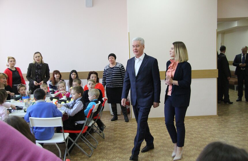 Сергей Собянин посетил центр творчества "На Вадковском" 11 фото