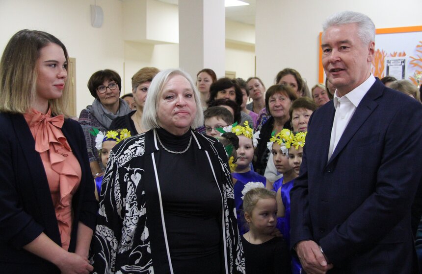Сергей Собянин посетил центр творчества "На Вадковском" 17 фото