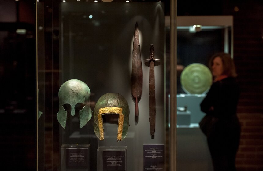 Выставка "Боги и герои Древней Греции" 9 фото