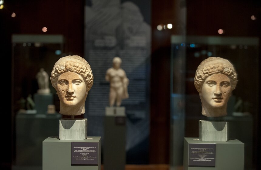 Выставка "Боги и герои Древней Греции" 6 фото