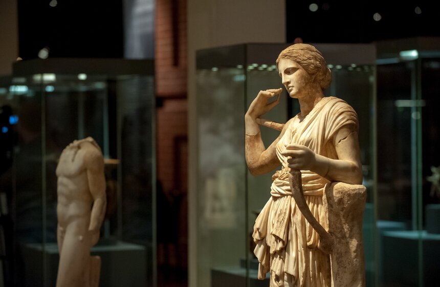 Выставка "Боги и герои Древней Греции" 8 фото