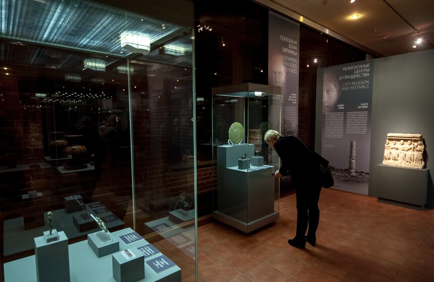 Выставка "Боги и герои Древней Греции" 27 фото