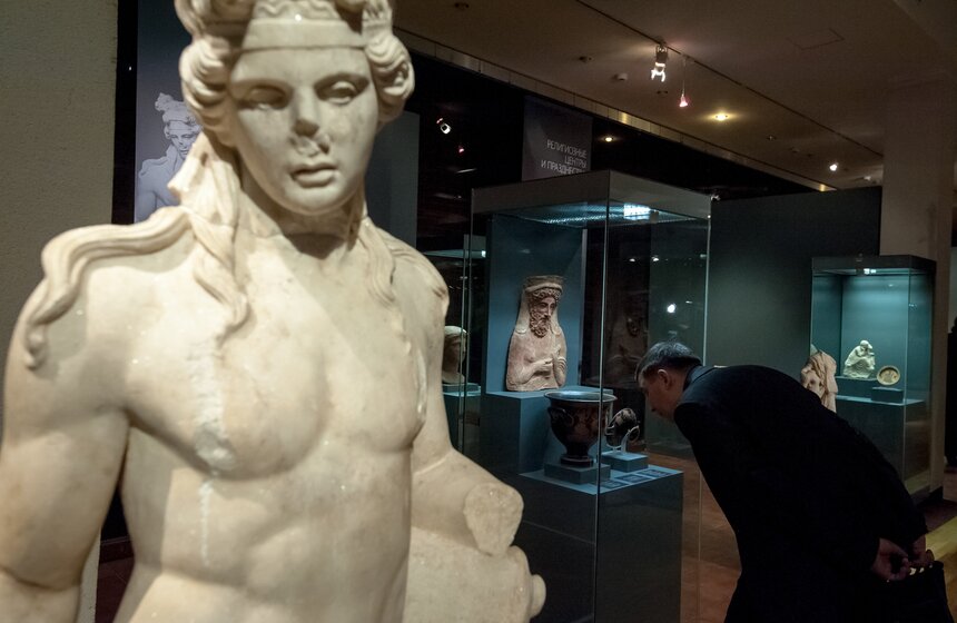 Выставка "Боги и герои Древней Греции" 34 фото