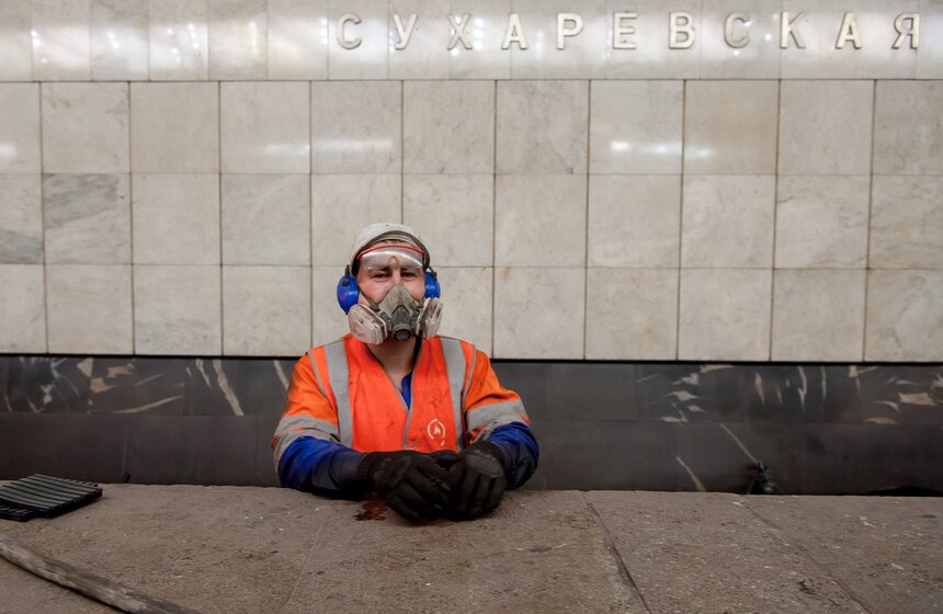 Ремонт Калужско-Рижской линии метро 20 ноября 12 фото