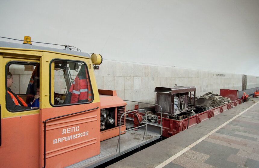 Ремонт Калужско-Рижской линии метро 20 ноября 14 фото