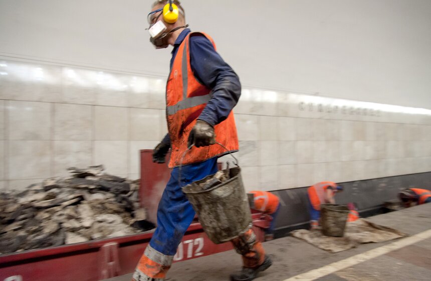 Ремонт Калужско-Рижской линии метро 20 ноября 25 фото