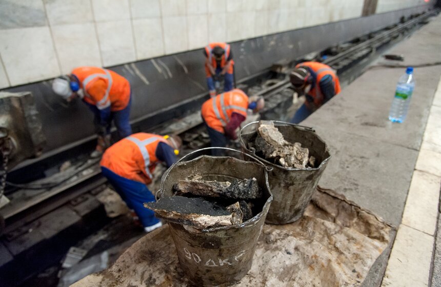 Ремонт Калужско-Рижской линии метро 20 ноября 23 фото