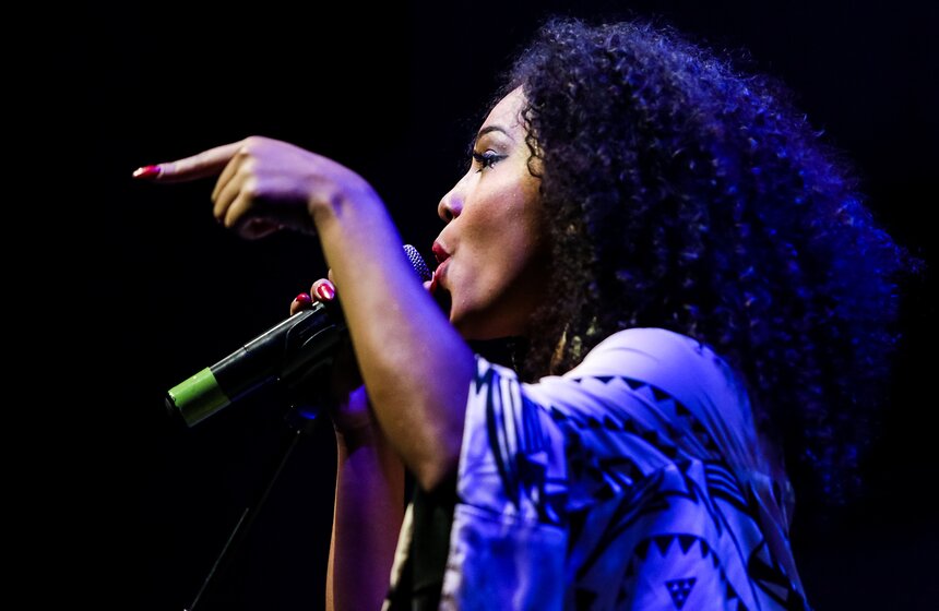 Концерт бразильянки Таис Маседо в ЦДХ 18 фото