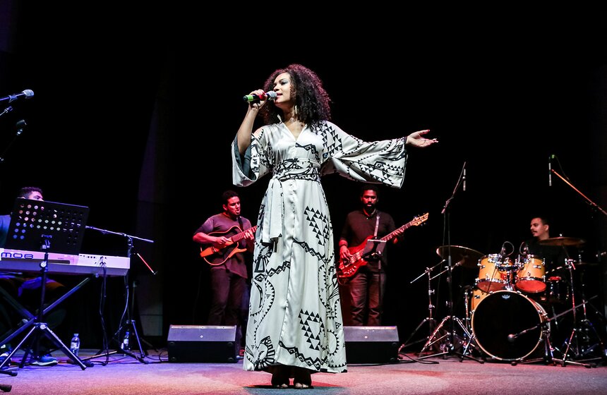 Концерт бразильянки Таис Маседо в ЦДХ 26 фото