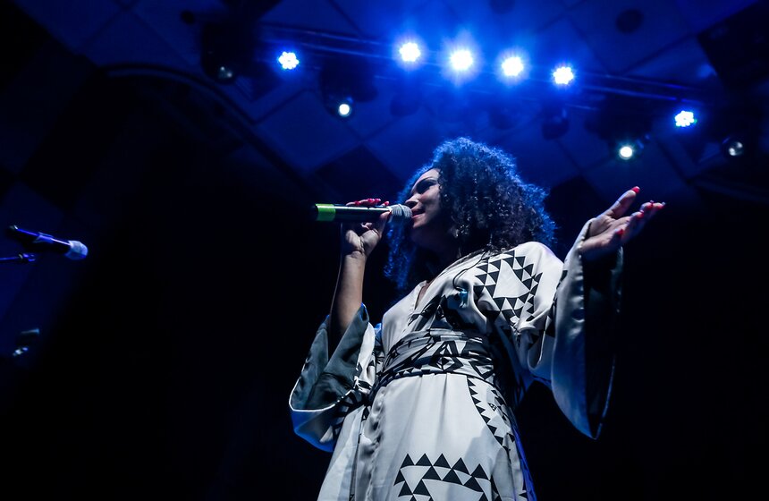 Концерт бразильянки Таис Маседо в ЦДХ 25 фото