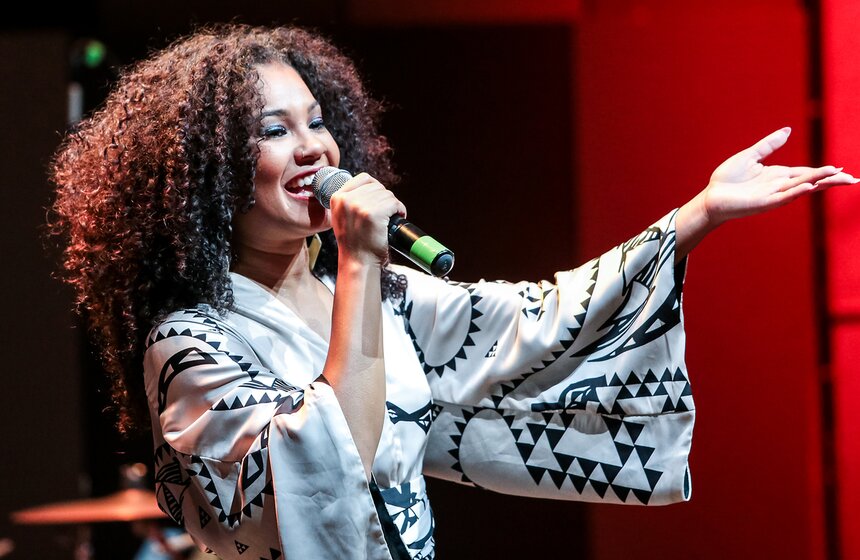 Концерт бразильянки Таис Маседо в ЦДХ 12 фото