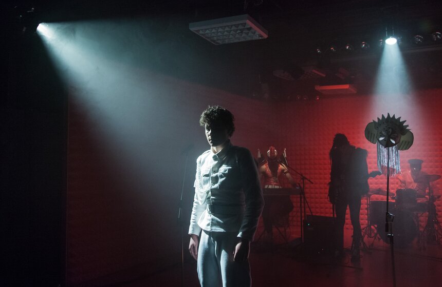 Репетиция спектакля  "Чапаев и Пустота" в театре "Практика" 1 фото