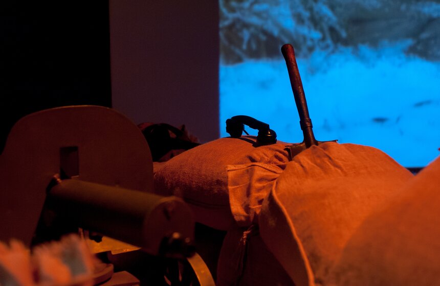 Интерактивная выставка "Война и мифы" в Манеже 29 фото