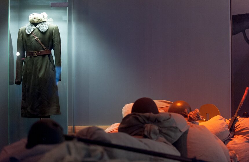 Интерактивная выставка "Война и мифы" в Манеже 12 фото