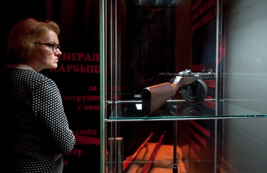 Интерактивная выставка "Война и мифы" в Манеже 22 фото