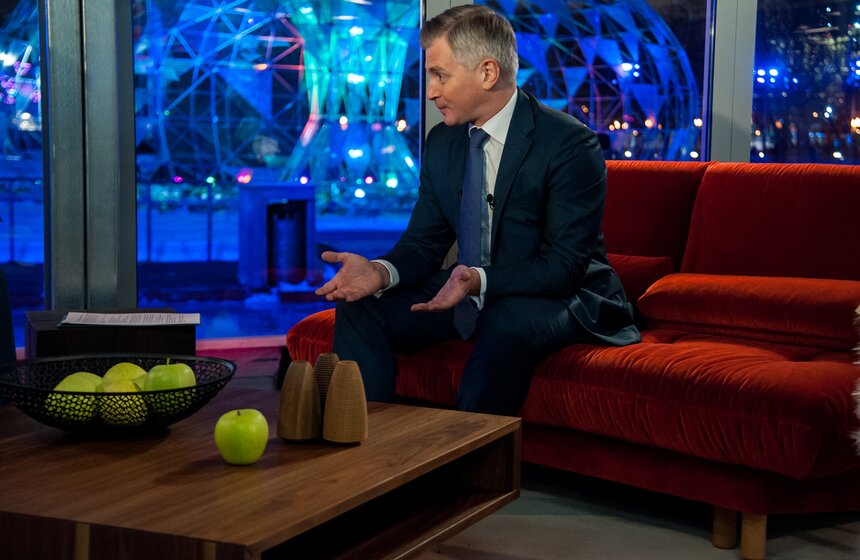 В парке Горького открылась зимняя студия "Москвы 24" 8 фото