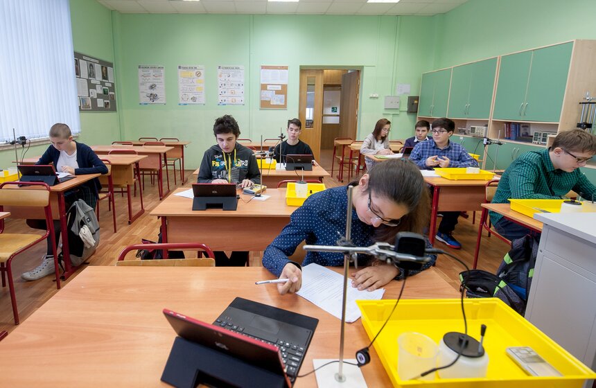 Презентация нового оборудования в гимназии номер 1540 8 фото