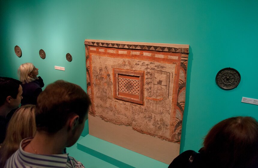 Открытие выставки "Древнее искусство провинции Шаньси" 6 фото