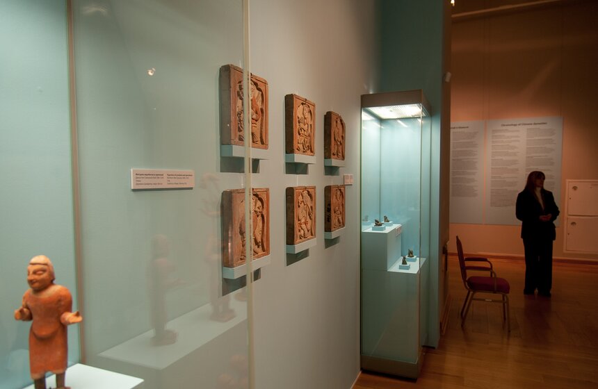 Открытие выставки "Древнее искусство провинции Шаньси" 10 фото