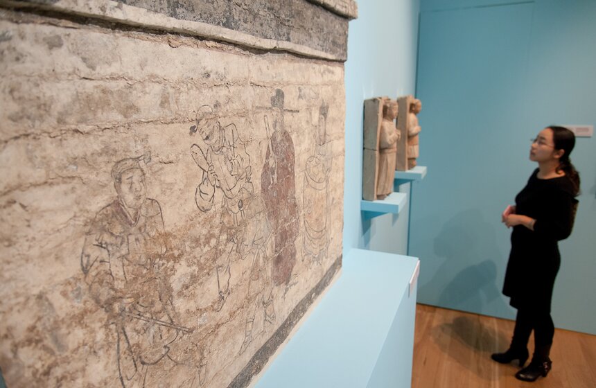 Открытие выставки "Древнее искусство провинции Шаньси" 34 фото