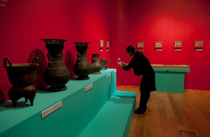 Открытие выставки "Древнее искусство провинции Шаньси" 29 фото