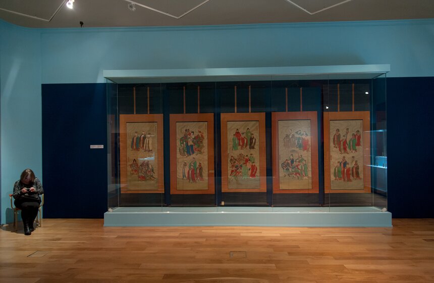 Открытие выставки "Древнее искусство провинции Шаньси" 31 фото