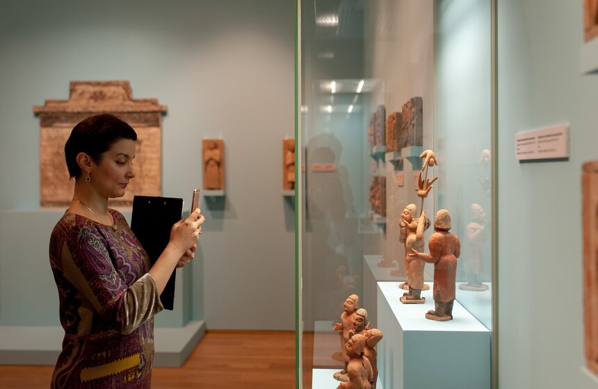 Открытие выставки "Древнее искусство провинции Шаньси" 23 фото