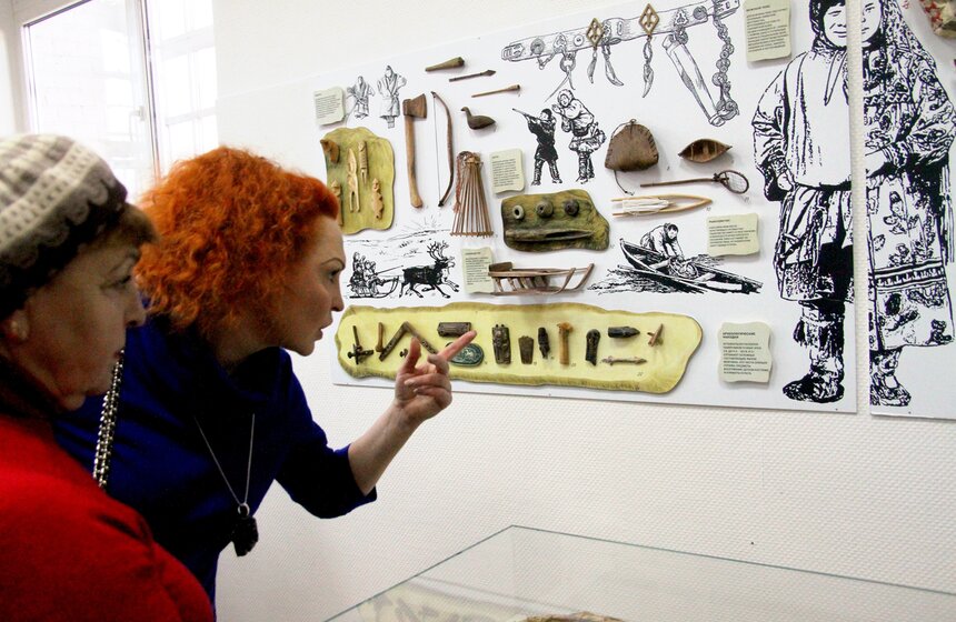 Выставка "Находки на краю земли" 8 фото