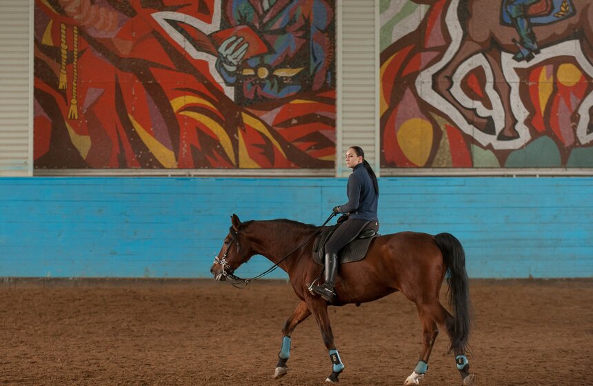 Один день из жизни конной полиции 13 фото