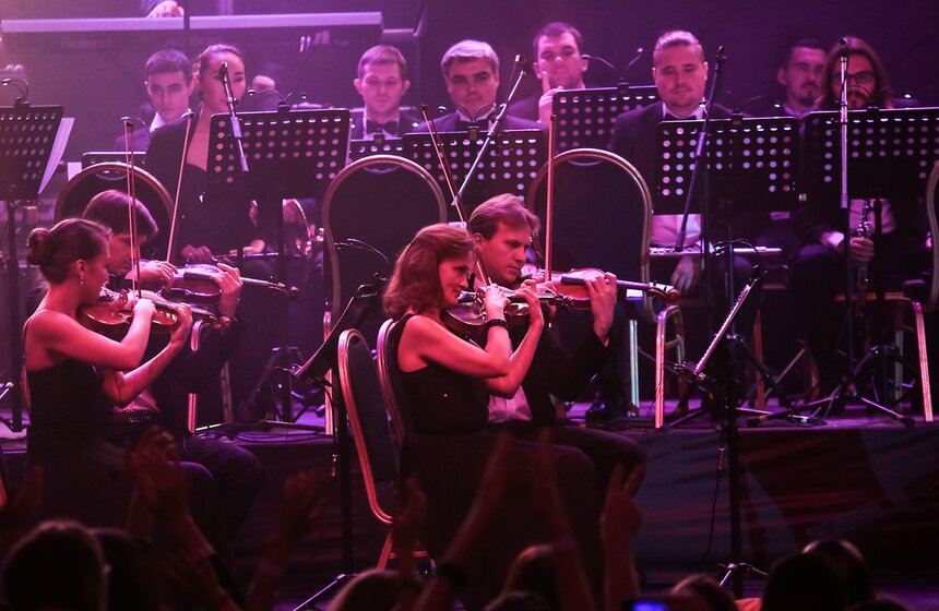 Концерт Глеба Самойлова с симфоническим оркестром 18 фото