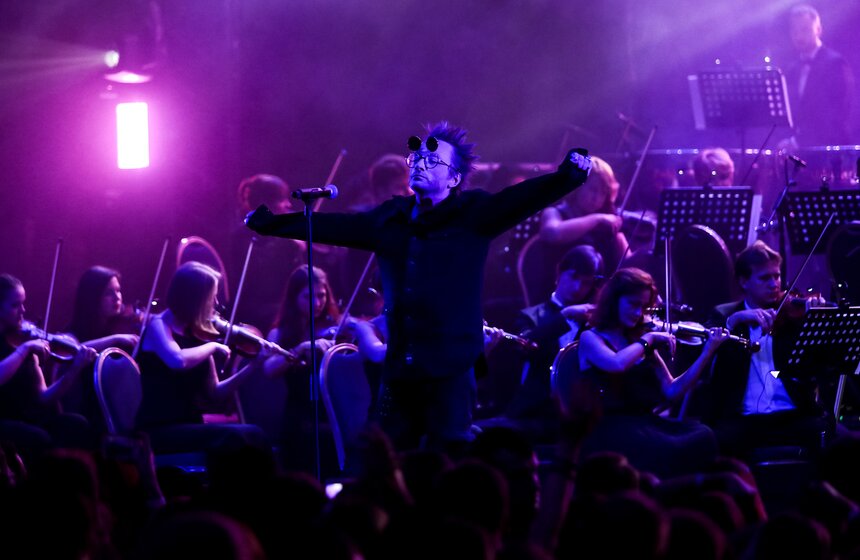 Концерт Глеба Самойлова с симфоническим оркестром 28 фото