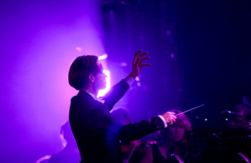 Концерт Глеба Самойлова с симфоническим оркестром 27 фото