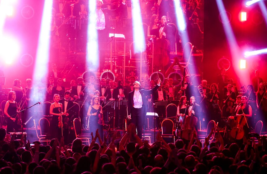 Концерт Глеба Самойлова с симфоническим оркестром 30 фото