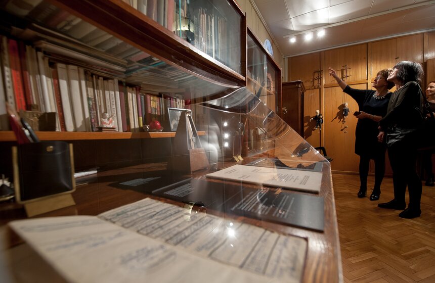 Выставка к 110-летию со дня рождения Дмитрия Шостаковича 30 фото