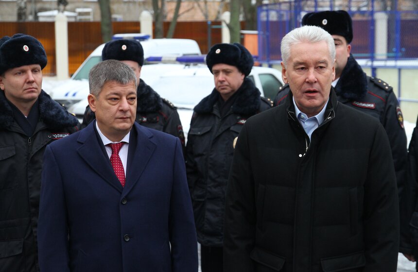 Сергей Собянин посетил обновленное отделение полиции в Соколе 15 фото