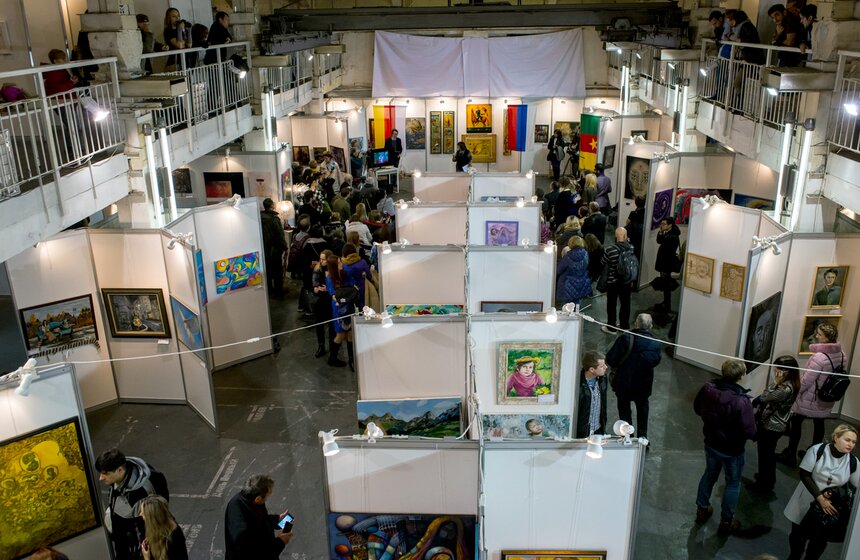 Выставка "Российская неделя искусств" в ARTPLAY 25 фото
