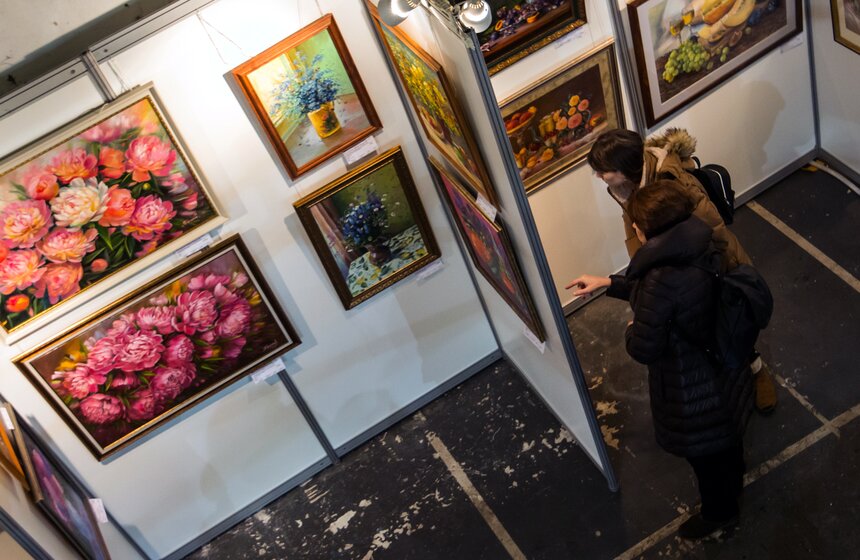 Выставка "Российская неделя искусств" в ARTPLAY 5 фото